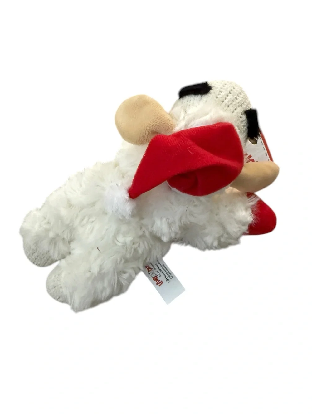 NWT Lamb Chop Lambie Dog Toy w/ Santa Hat Christmas Holiday